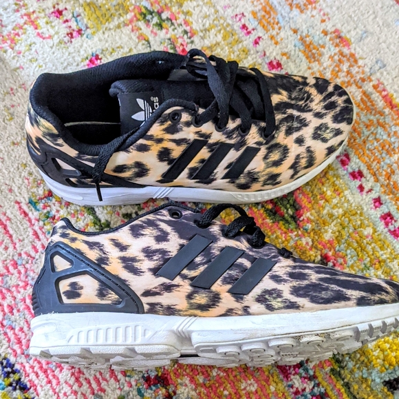 adidas sneakers leopard print